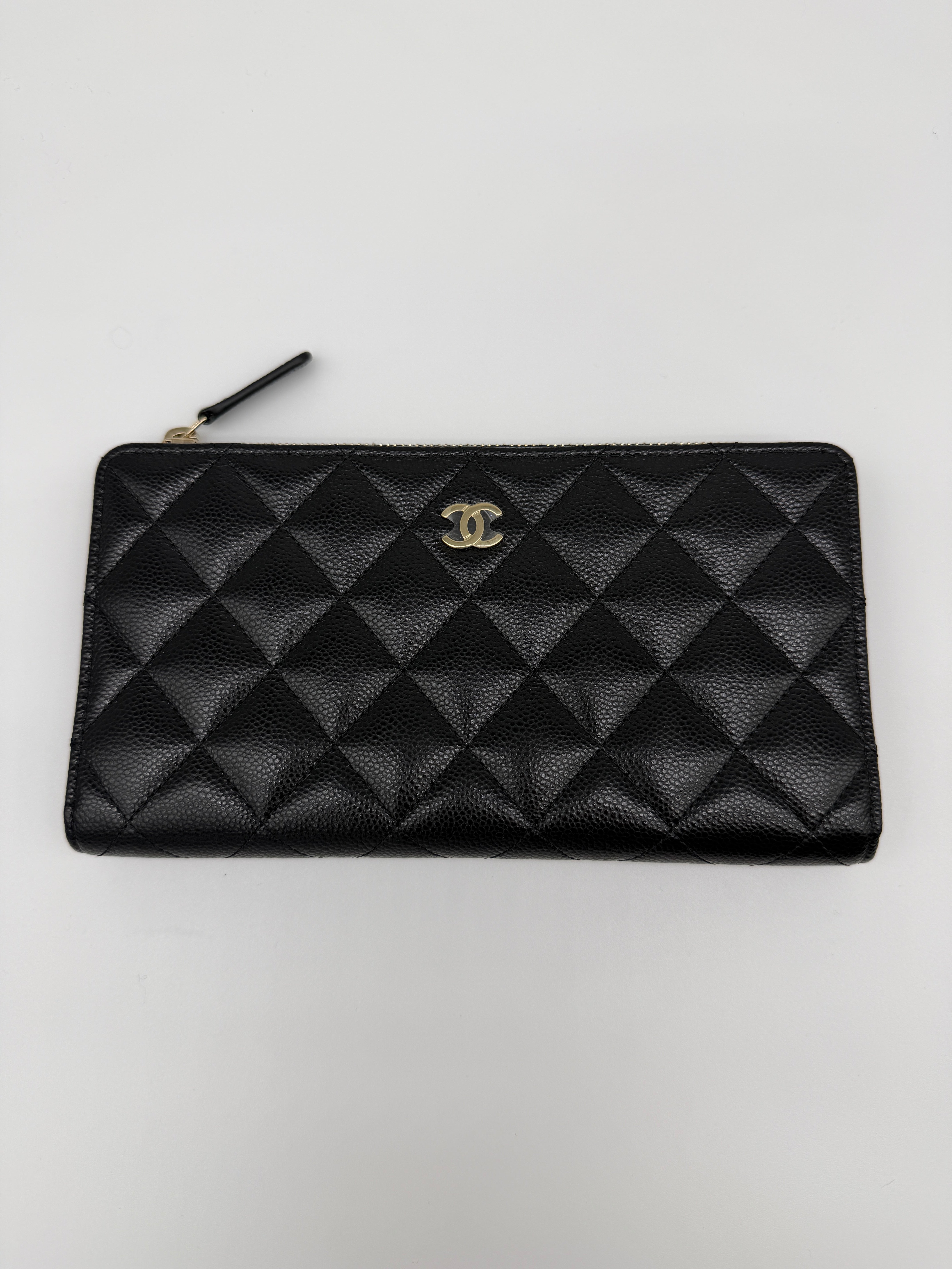 Chanel Caviar Long Wallet