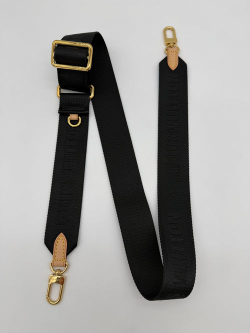 Louis Vuitton Black Adjustable Strap