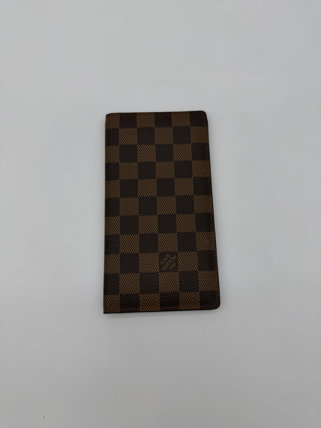 Louis Vuitton Damier Ebene Checkbook Cover