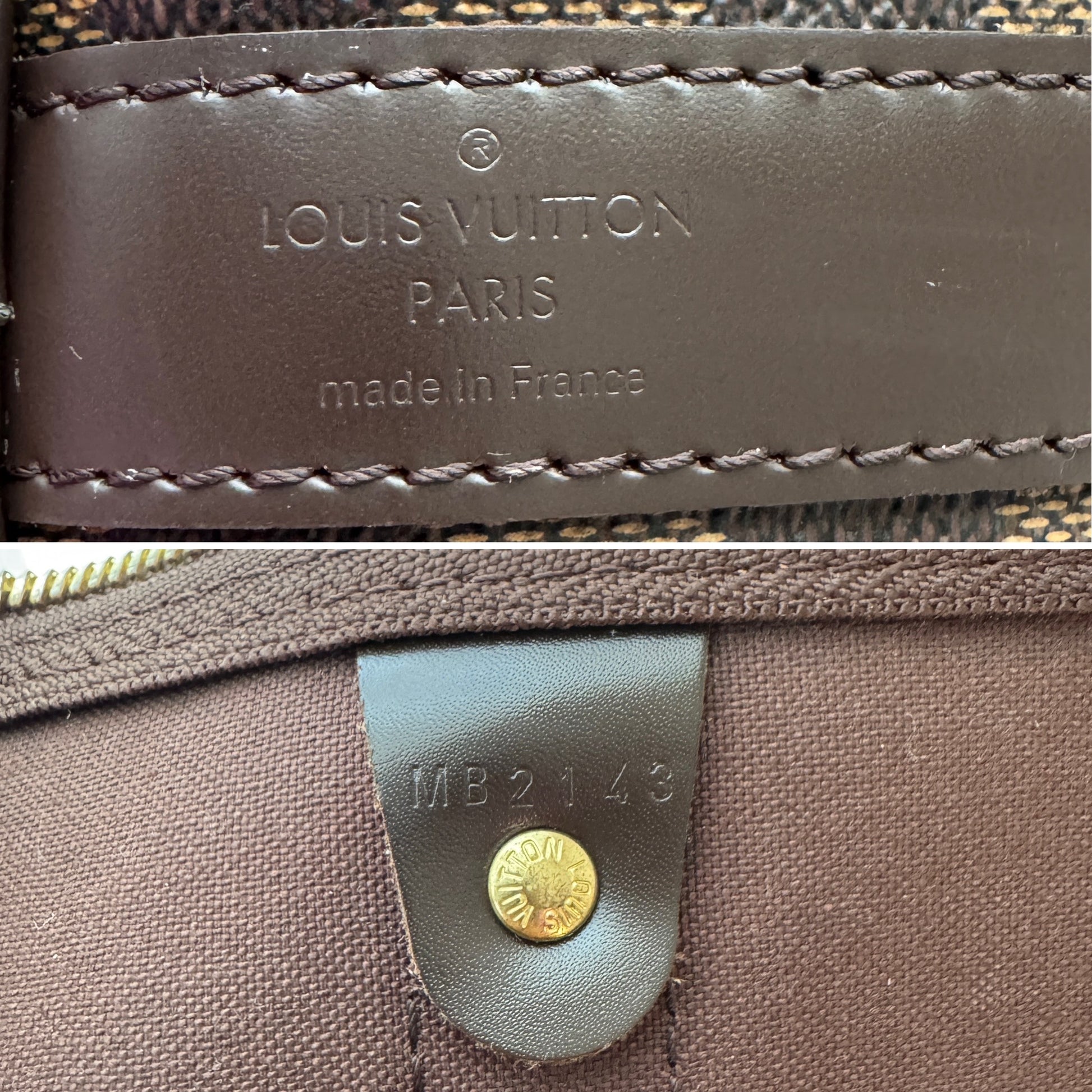 Louis Vuitton Keepall Bandoulière 45 Damier Ebene