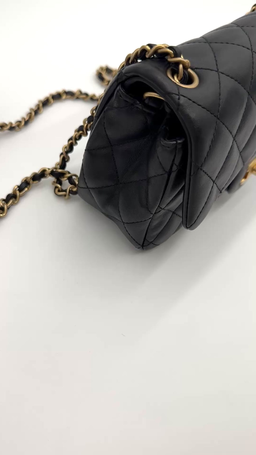 Chanel Lambskin Mini Romance Flap Bag