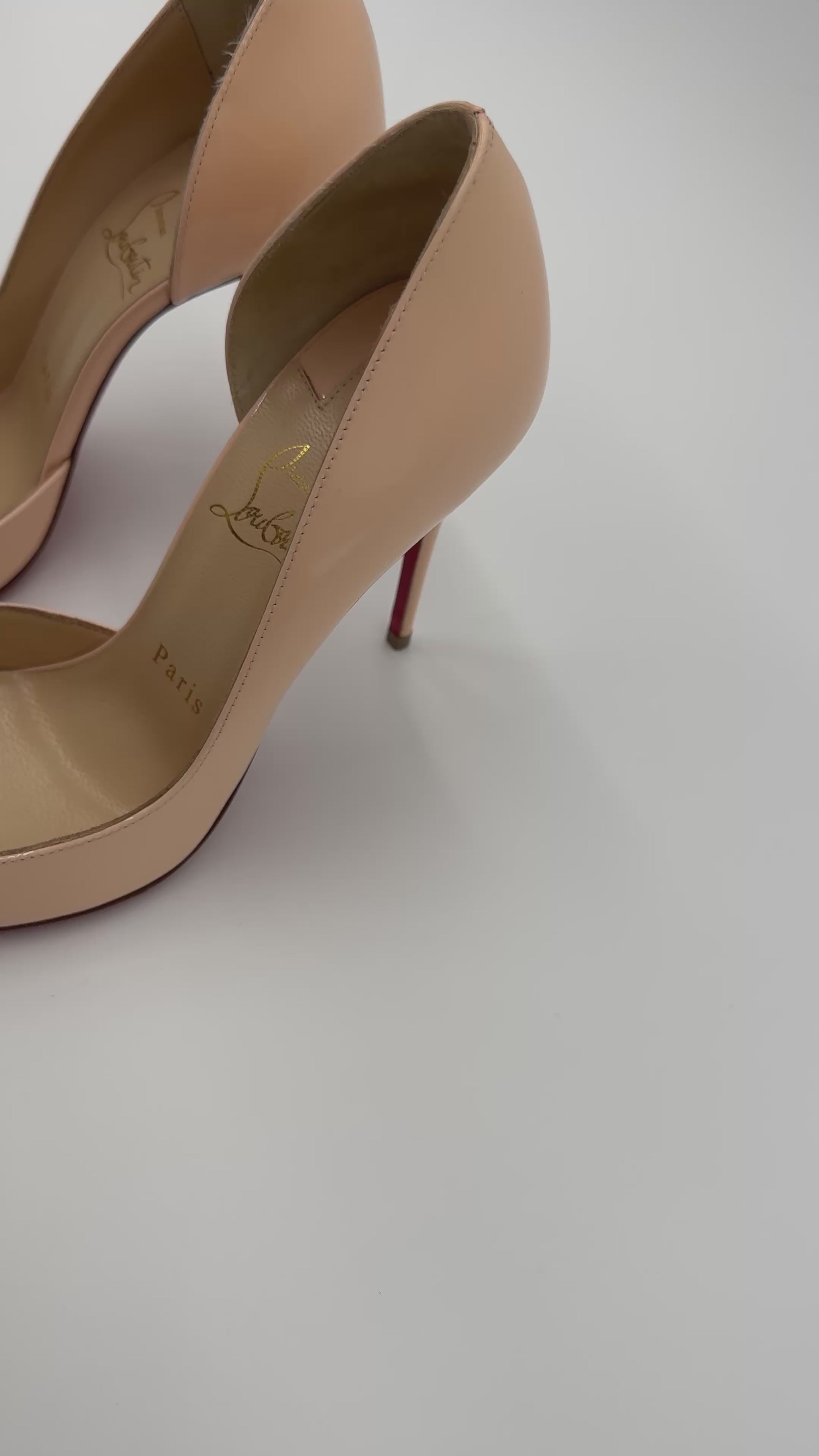 Christian Louboutin Iriza 100 Poudre Patent